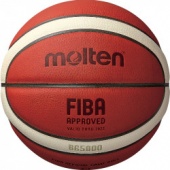 Мяч баскетбольный "MOLTEN B6G5000" р.6, FIBA Appr