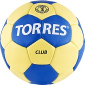 Мяч ганд. "Torres Club" р. 3 сине-желтый
