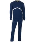 Тренировочный костюм JCS-4201-091, хлопок, темно-синий/белый
