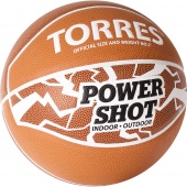 Мяч баскетбольный TORRES Power Shot, размер 7